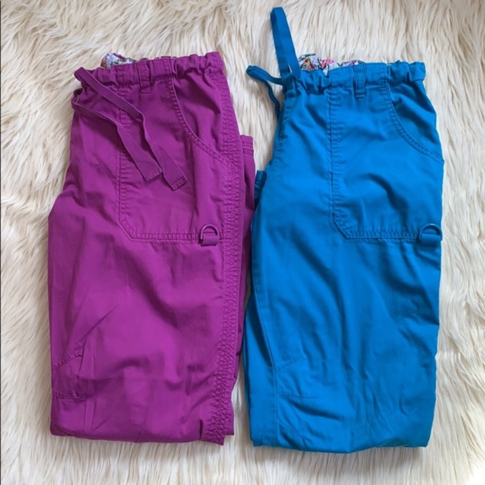 Medium koi scrub pants reg length